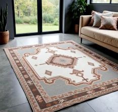 Bohemian Wool Living Room Rug